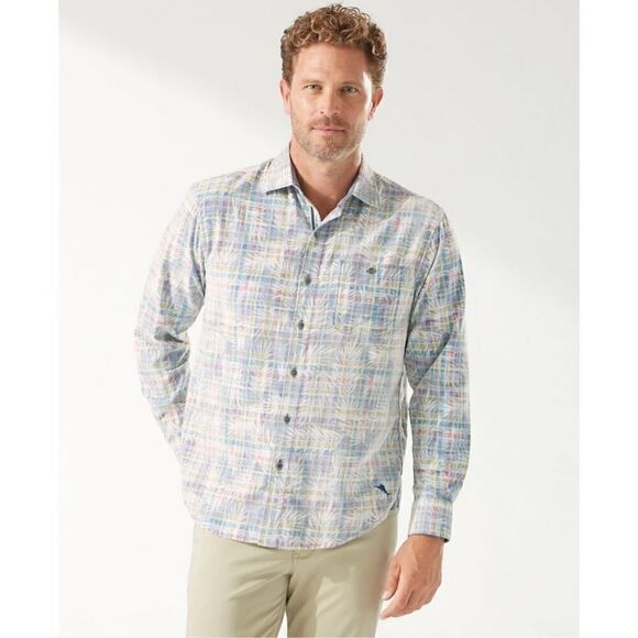 NWT Tommy Bahama Coastline Cord Stretch Button Down Shirt - Picture 2 of 7